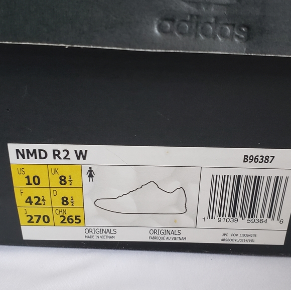Womens Adidas NMD R2 "moderate pink" Size 10. - Picture 6 of 7